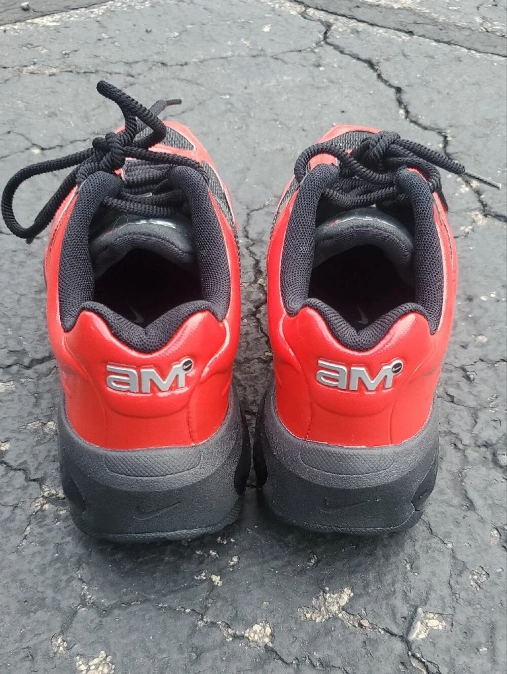 Nike Air Max Muse FV1920-603 Women's Size 6 Red Black Running Shoes NWOB